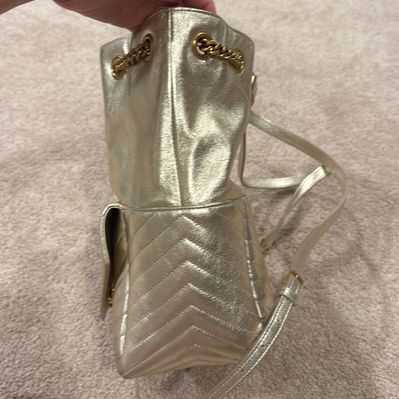 YSL Backpack - Light Gold - Picture 5 of 9